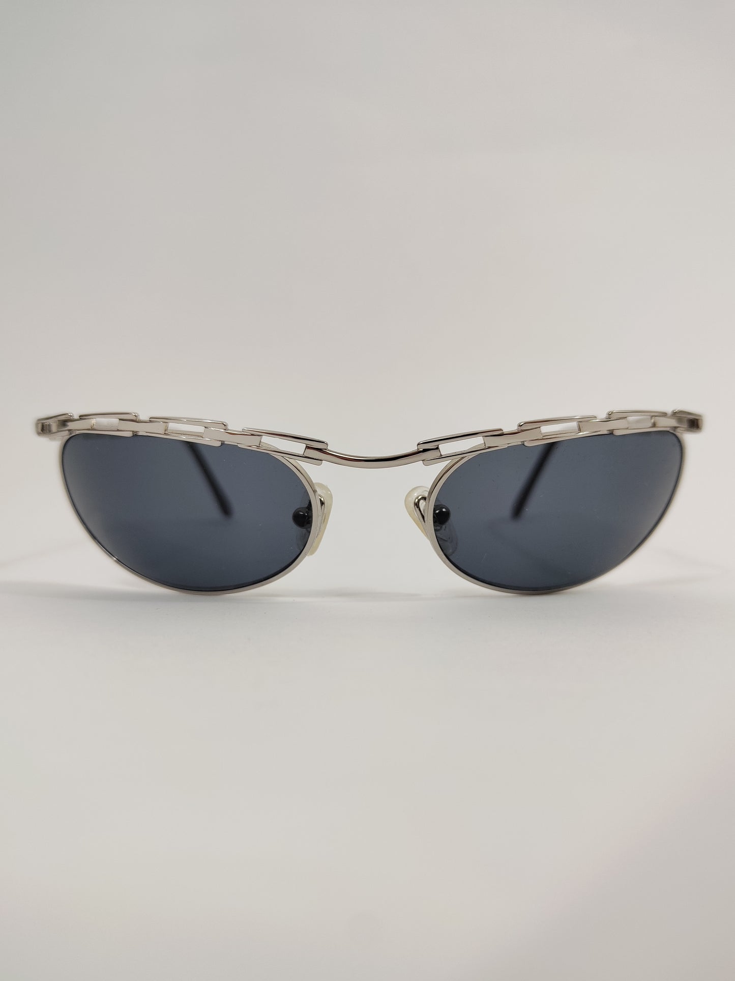 Katharine Hamnett Chain Sunglasses - Silver