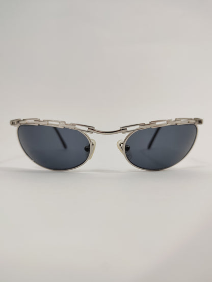 Katharine Hamnett Chain Sunglasses - Silver