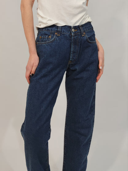 Rifle Straight Leg Deadstock Jeans - Dark Wash - Size 30-32
