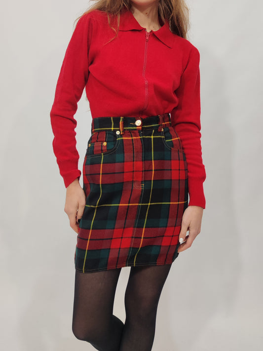 Moschino Wool Skirt