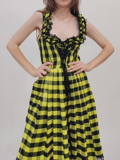 '80s Trachten Dress