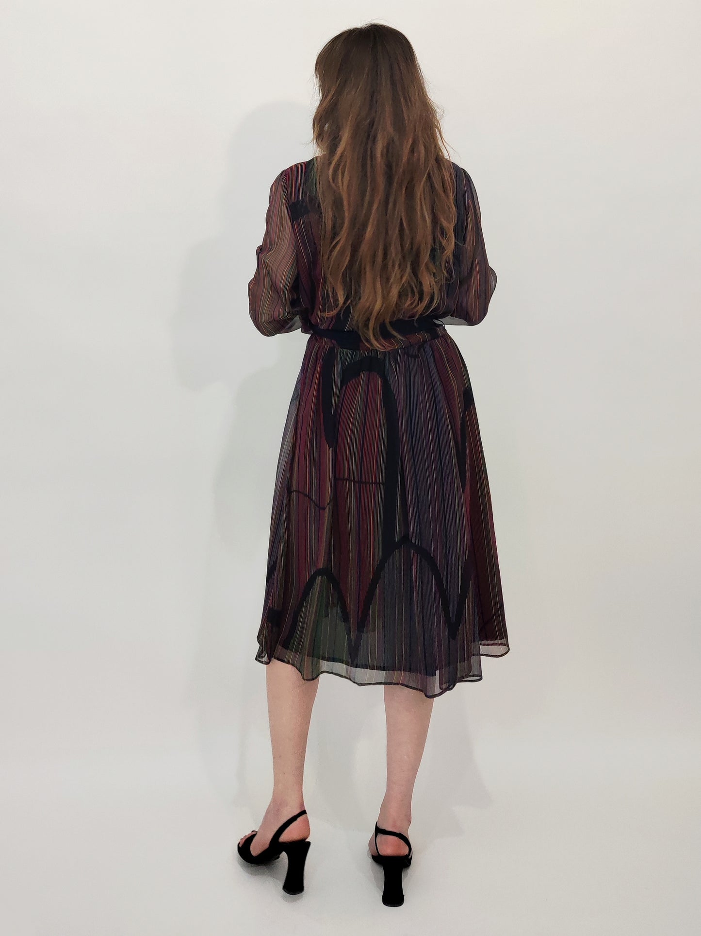 Sora Late '70s Vintage Dress - M/L