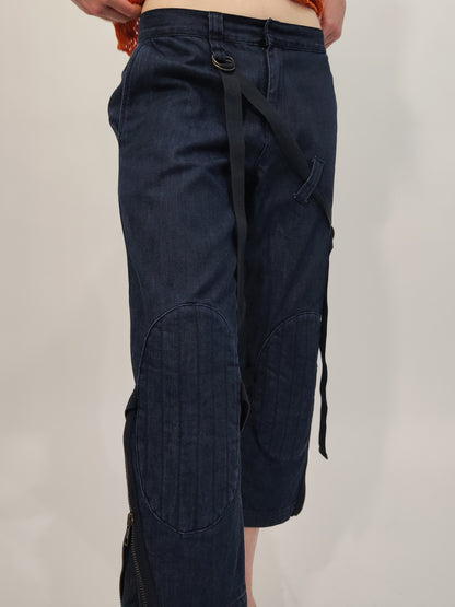 Y2K Capri Denim Pants