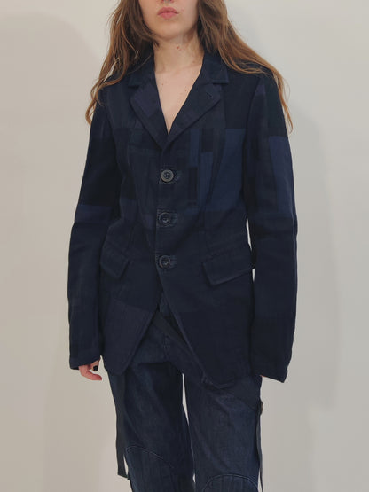 Marithé+François Girbaud Navy Blazer