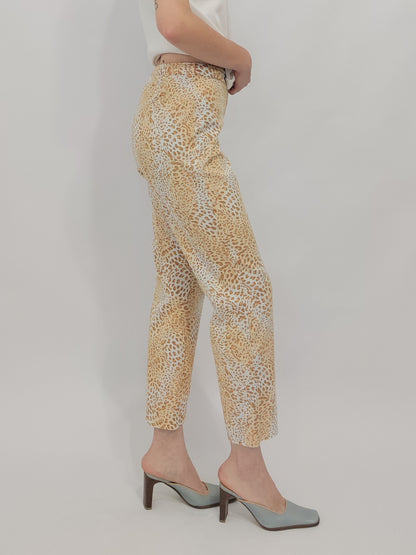 Marella Leopard Print Trousers