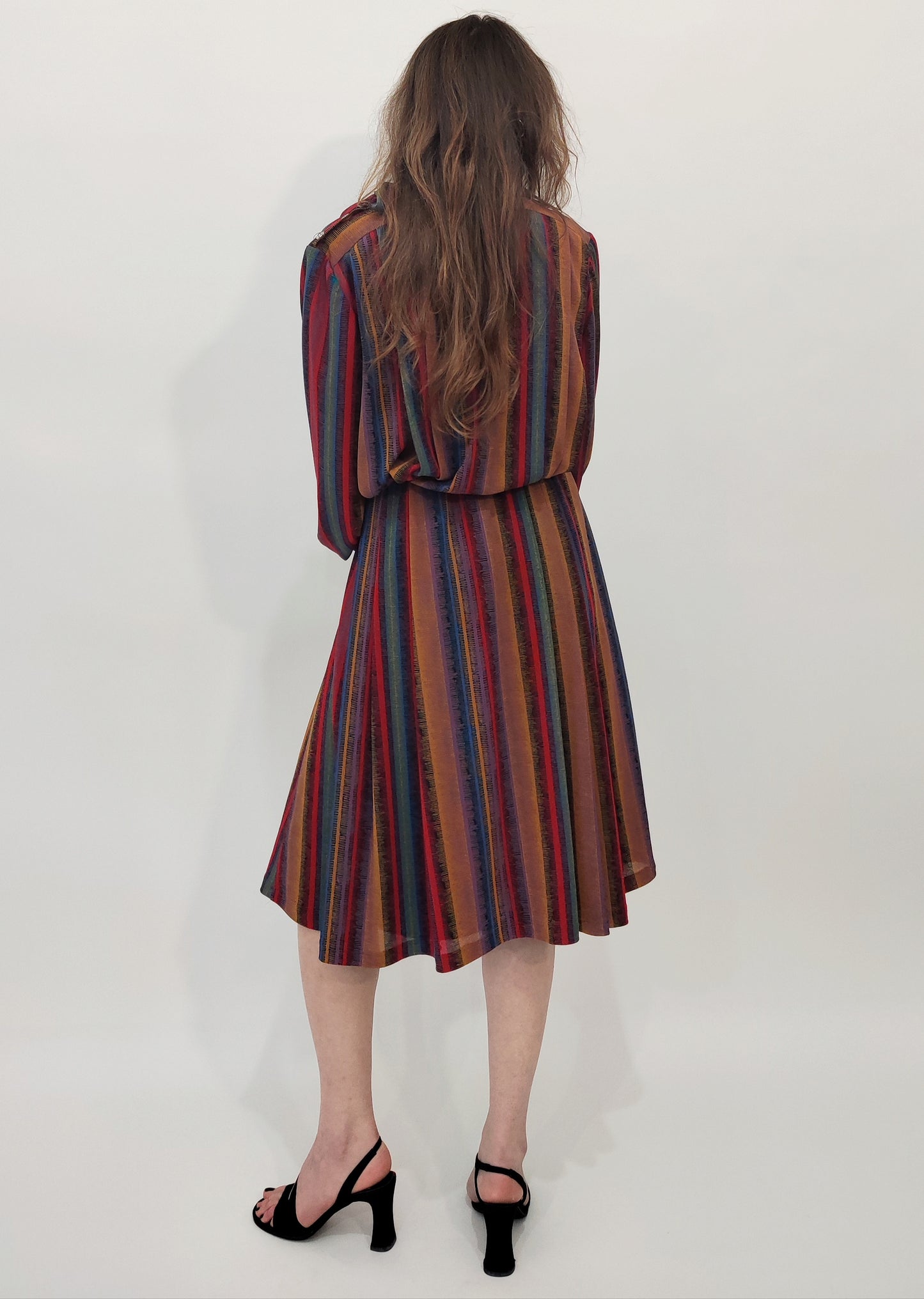 Early '80s Multicolor Dress - L