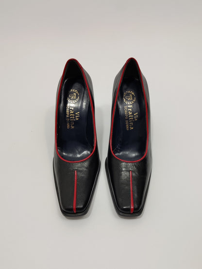 Black &amp; Red Vintage Shoes