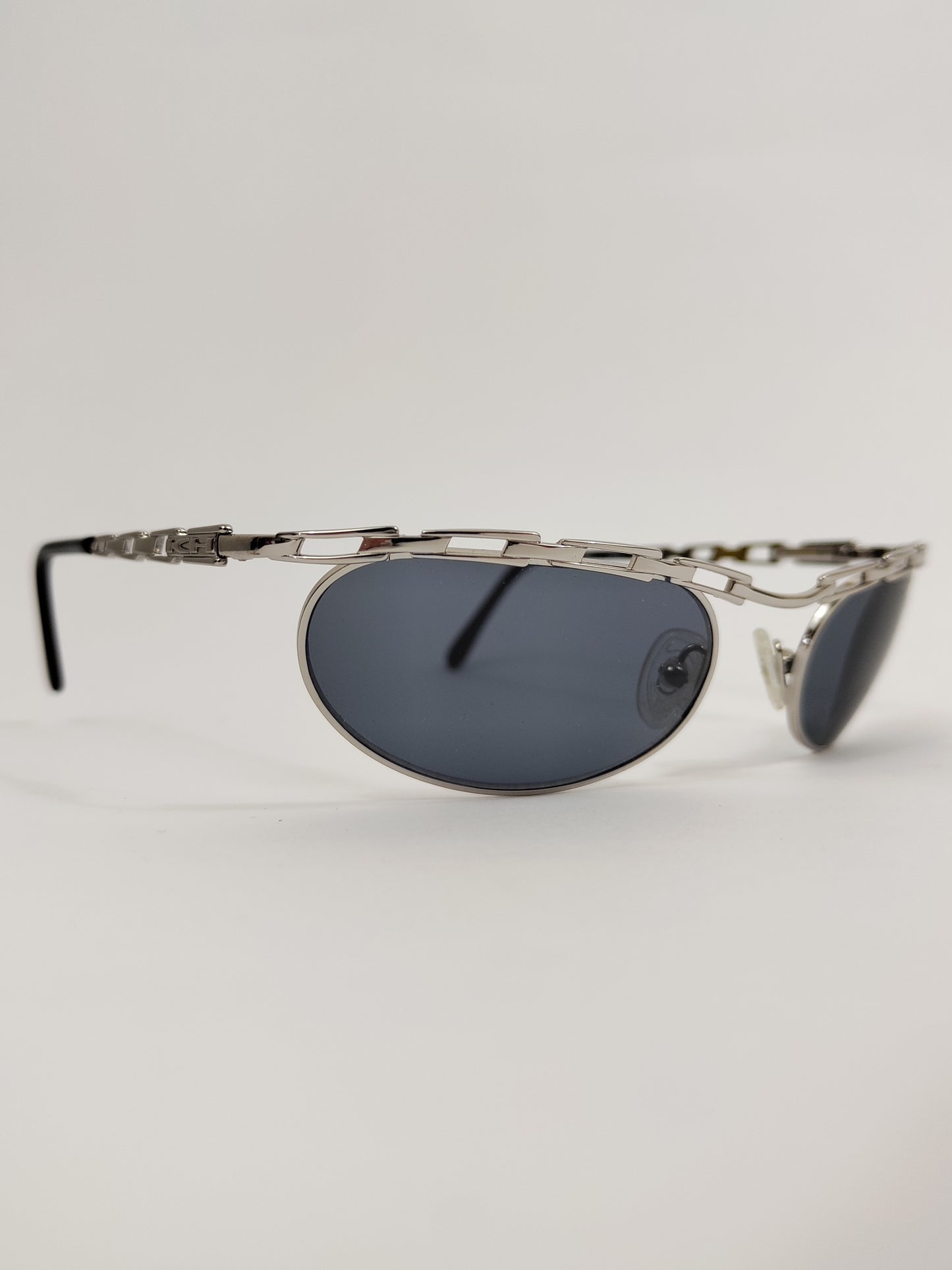 Katharine Hamnett Chain Sunglasses - Silver