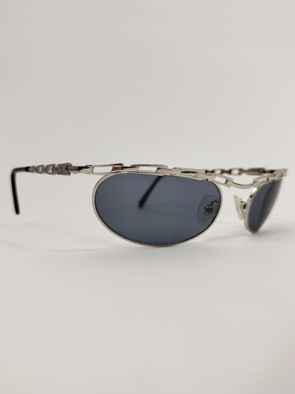 Katharine Hamnett Chain Sunglasses - Silver