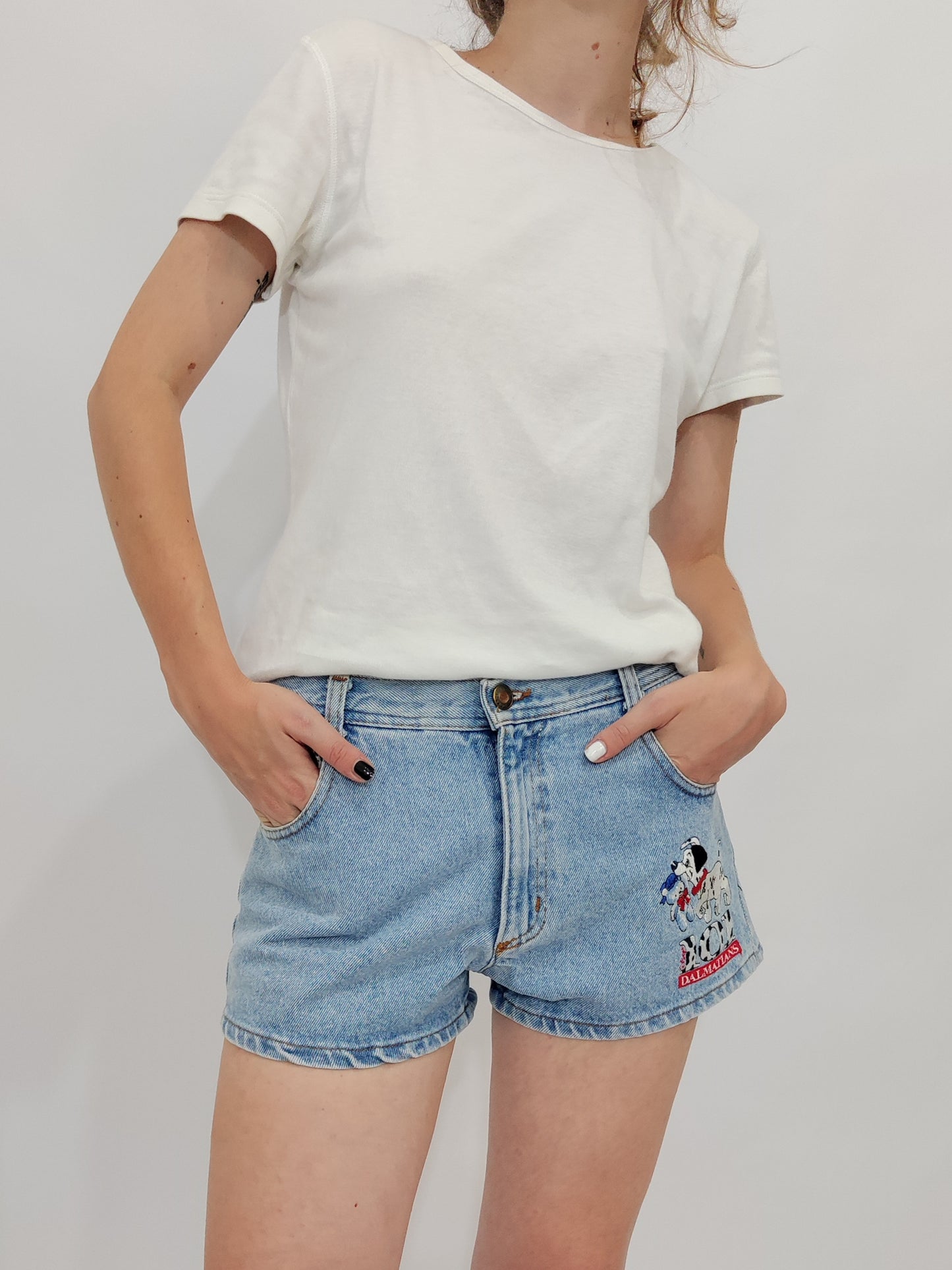 Emmanuel Schvili 101 Dalmatian Vintage Shorts