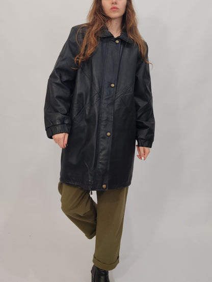 Vintage Leather Coat