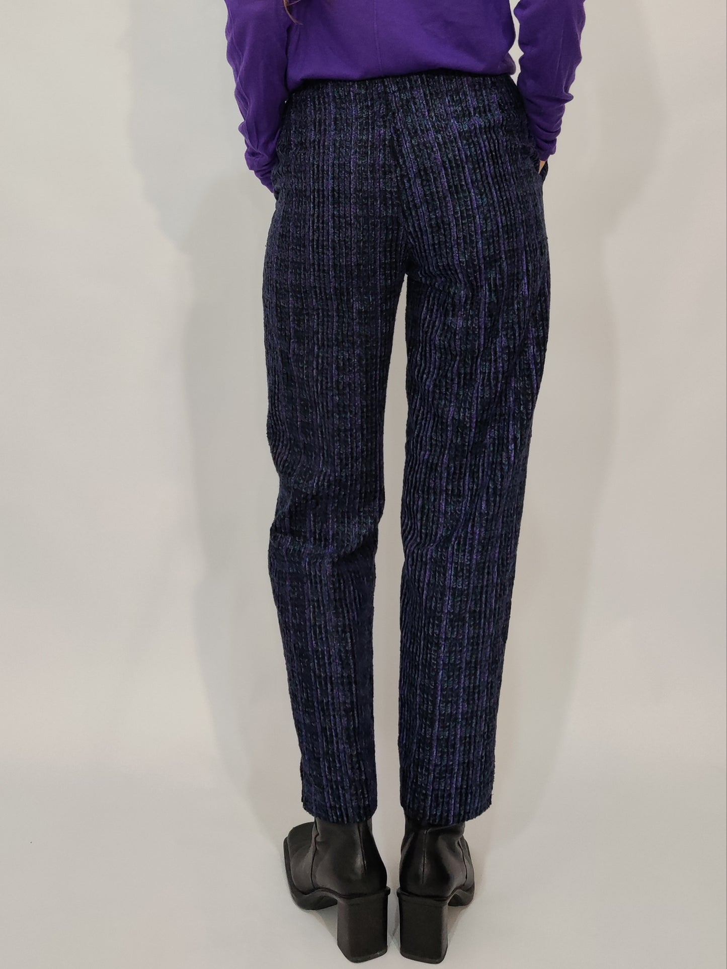 '80s West Germany Purple Velour Pants
