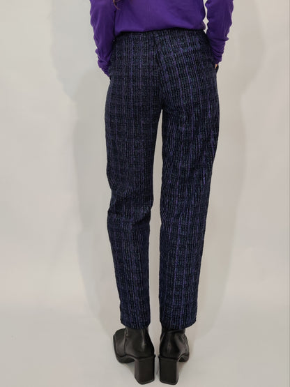 '80s West Germany Purple Velour Pants