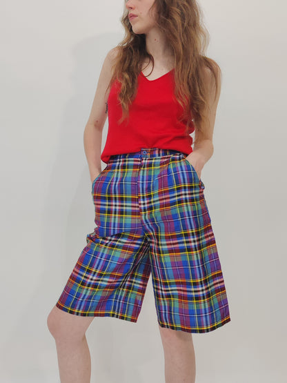 La Perla Mare Vintage Tartan Shorts