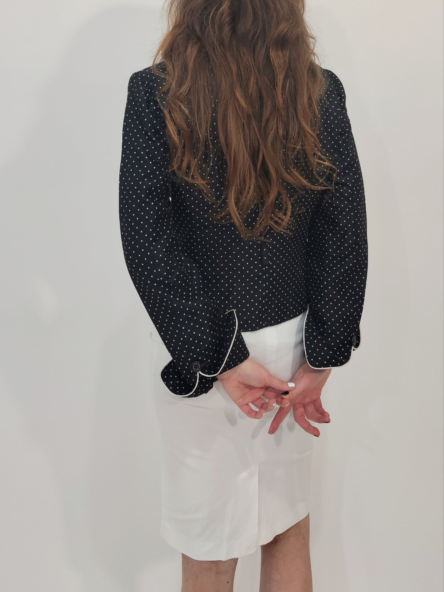 ICE B By Iceberg Polka Dot Blazer