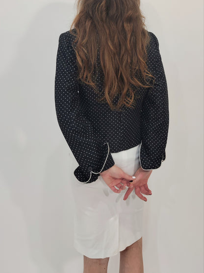 ICE B By Iceberg Polka Dot Blazer