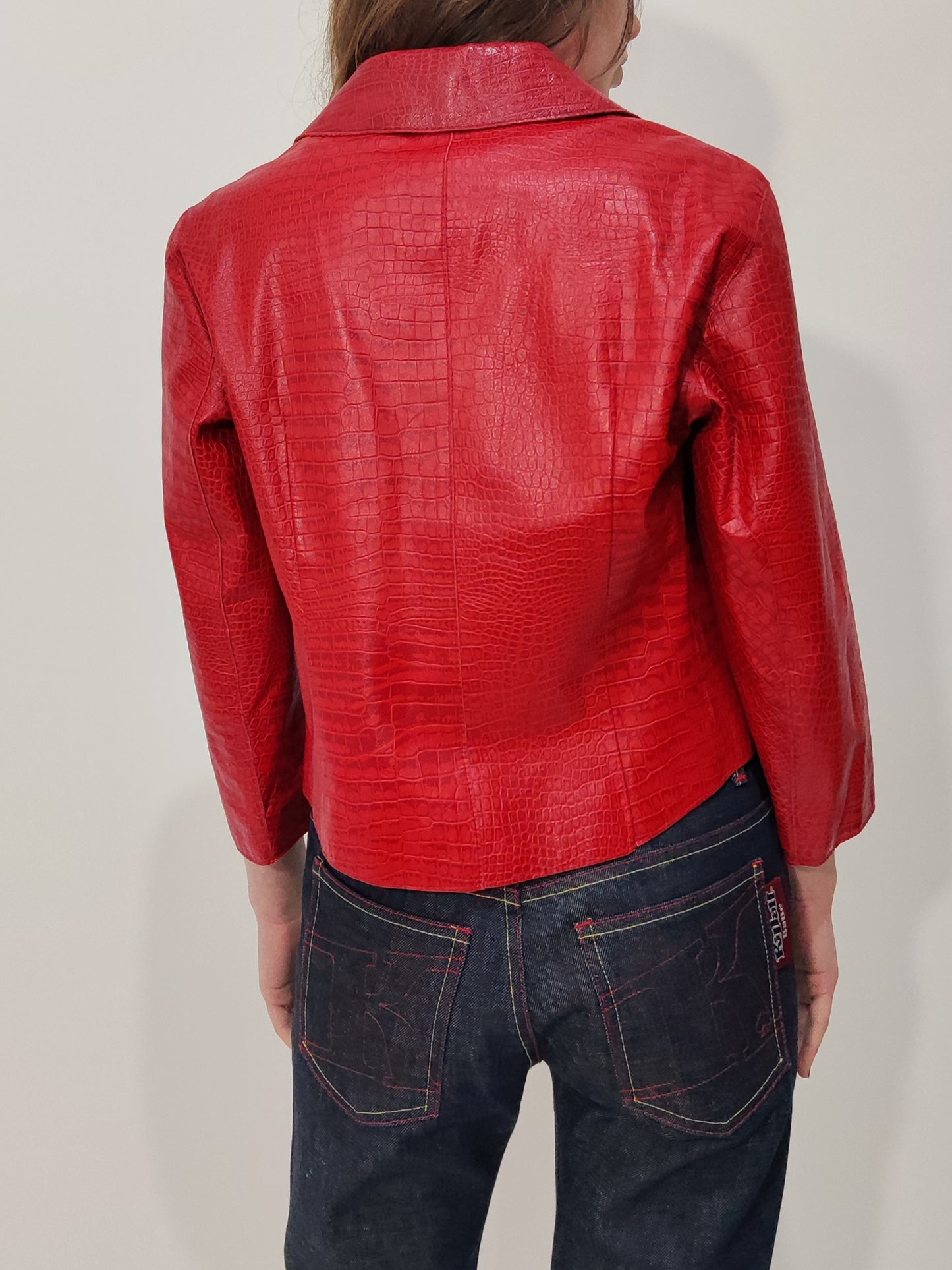 '90s Lightweight Leather Jacket