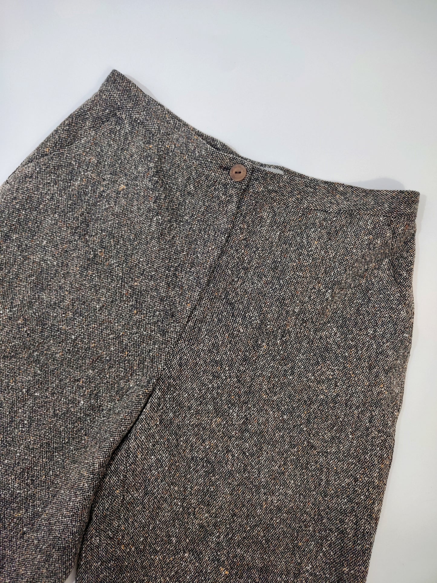 Les Copains Wide Leg Cropped Pants - Deadstock