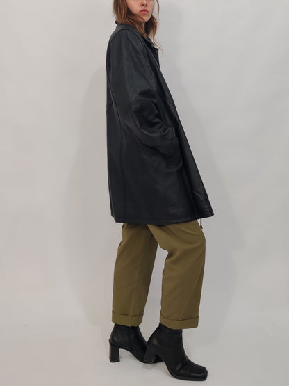 Vintage Leather Coat