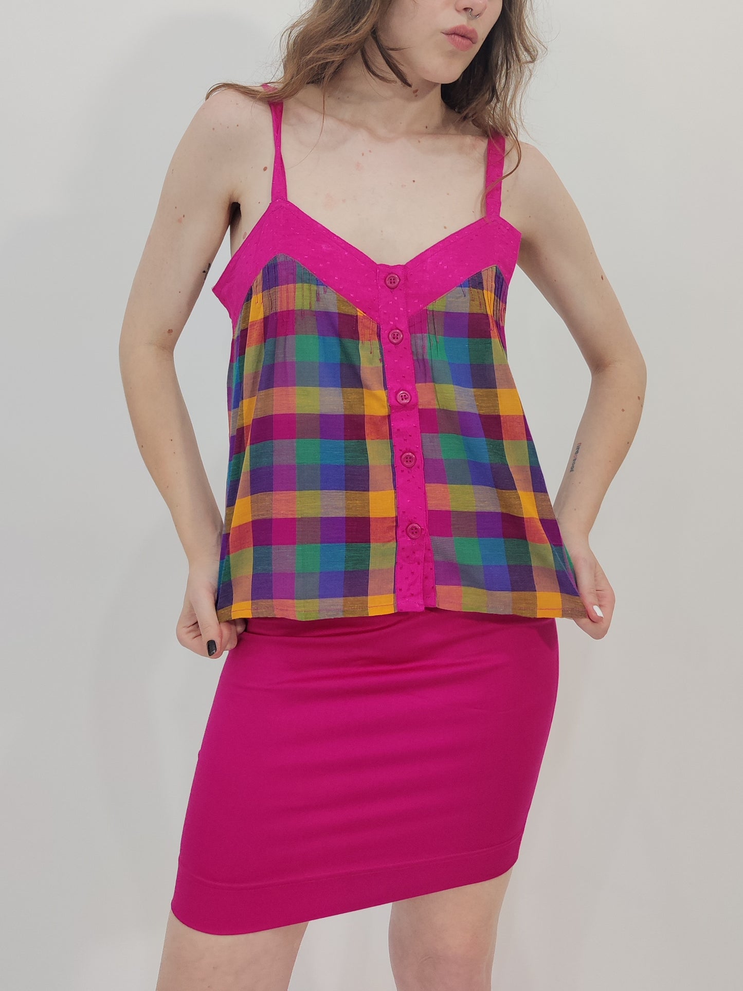 Vintage Deadstock Checkered Co-Ord