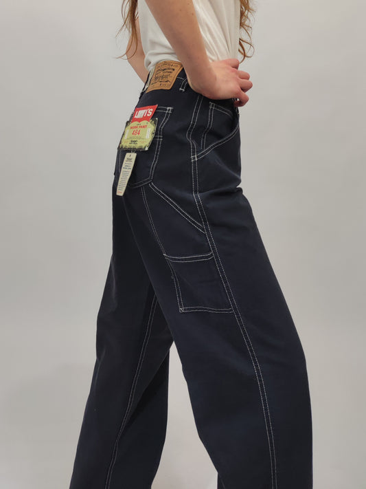Levi's 484 Workpants, Dark Blue - Deadstock