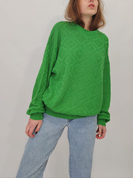 Green Vintage Jumper