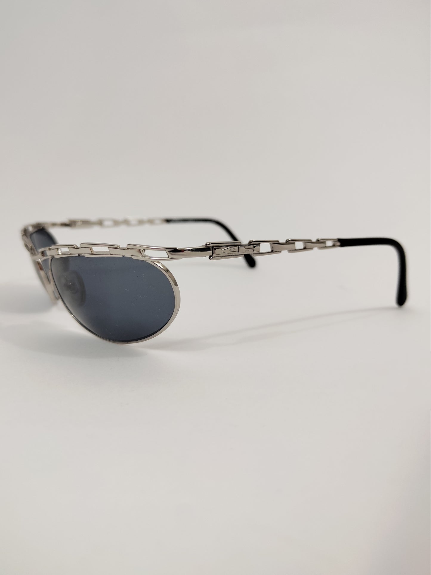 Katharine Hamnett Chain Sunglasses - Silver