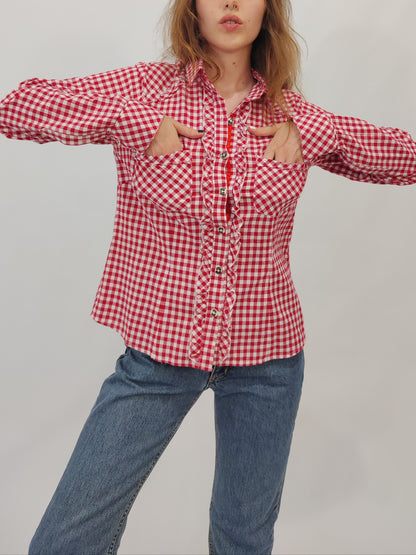 Vintage Gingham Shirt