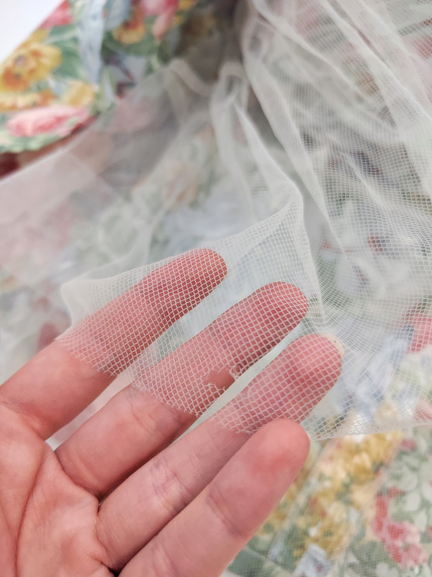 Early '80s Floral Cocktail Dress