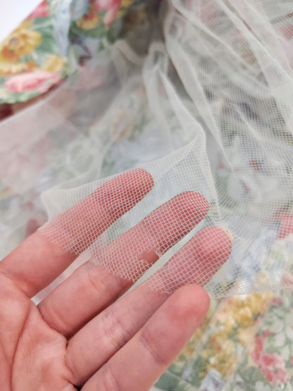 Early '80s Floral Cocktail Dress