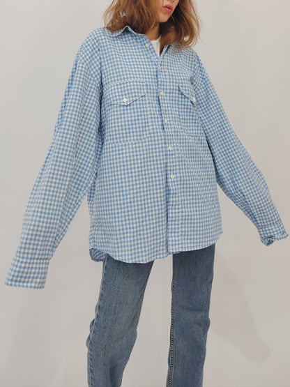 Vintage Gingham Shirt - Men's
