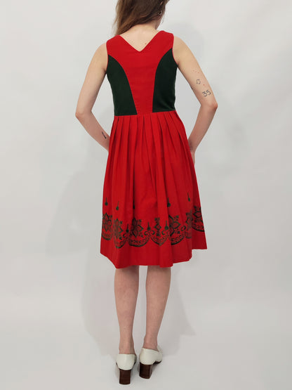 Vintage Trachten Dress