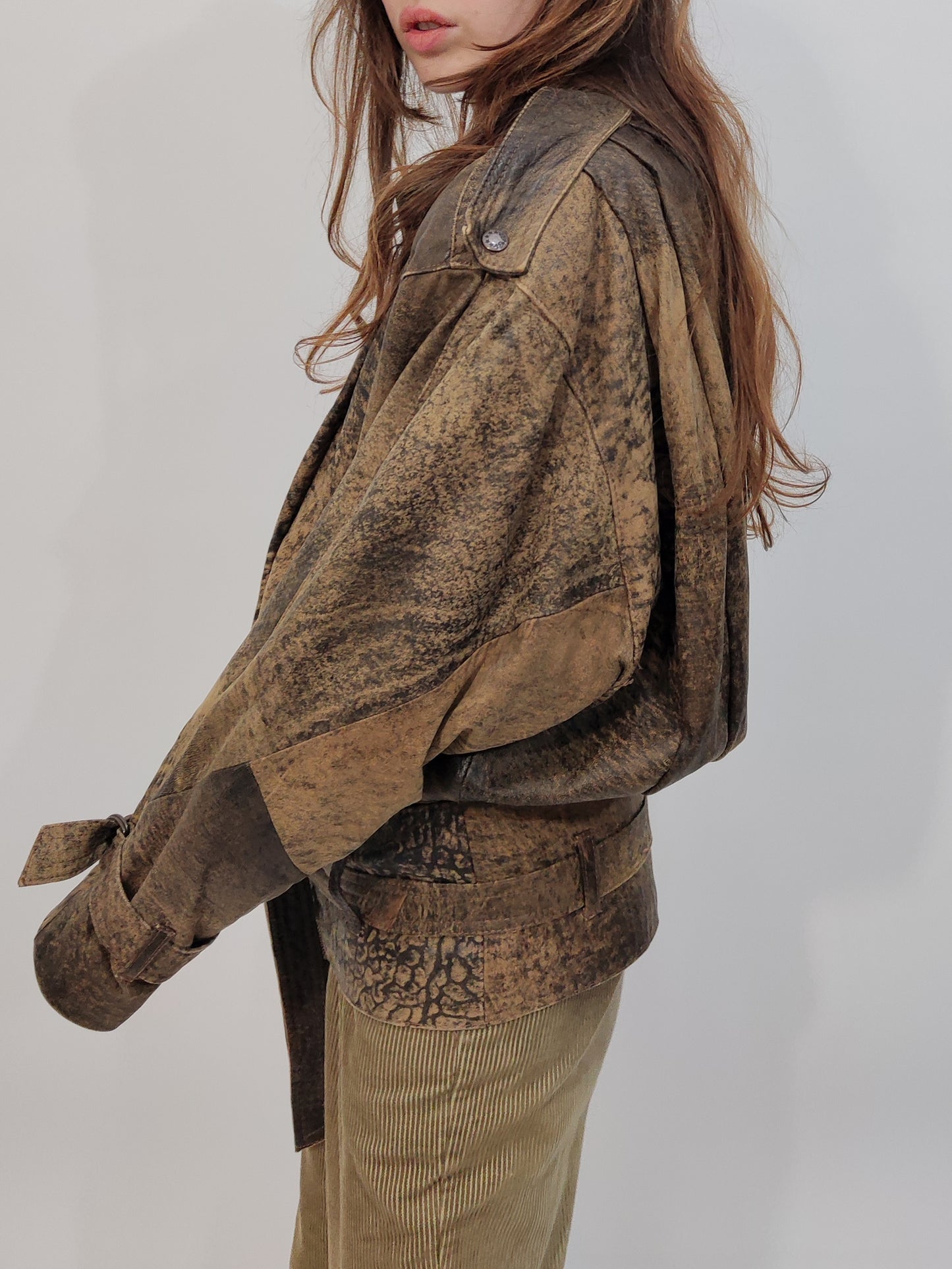 '80s Vintage Leather Jacket