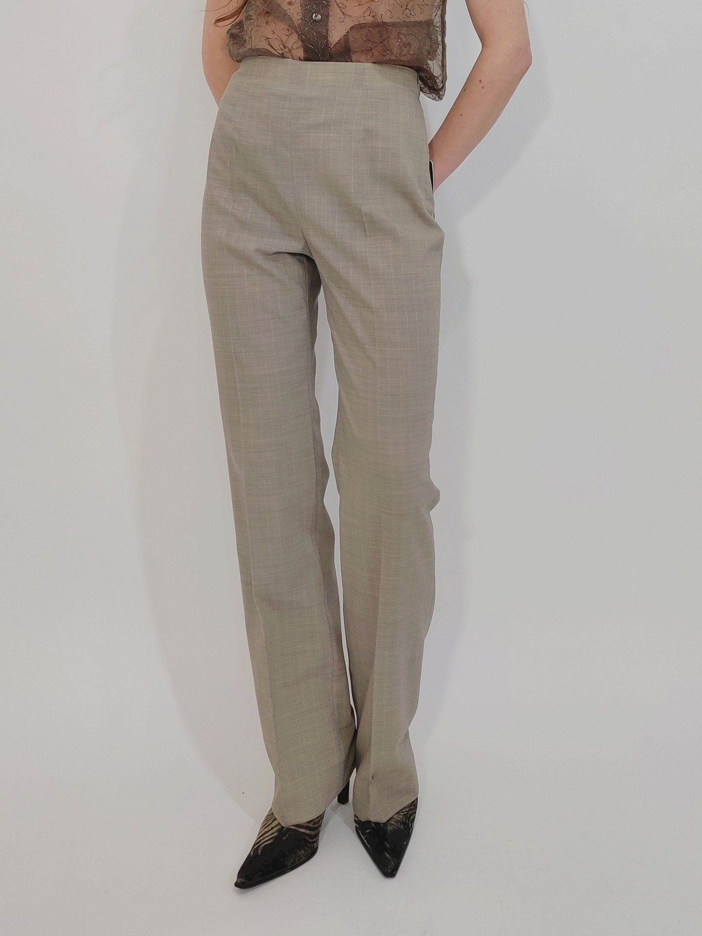 Belmar Vintage Deadstock Tailored Wool Trousers