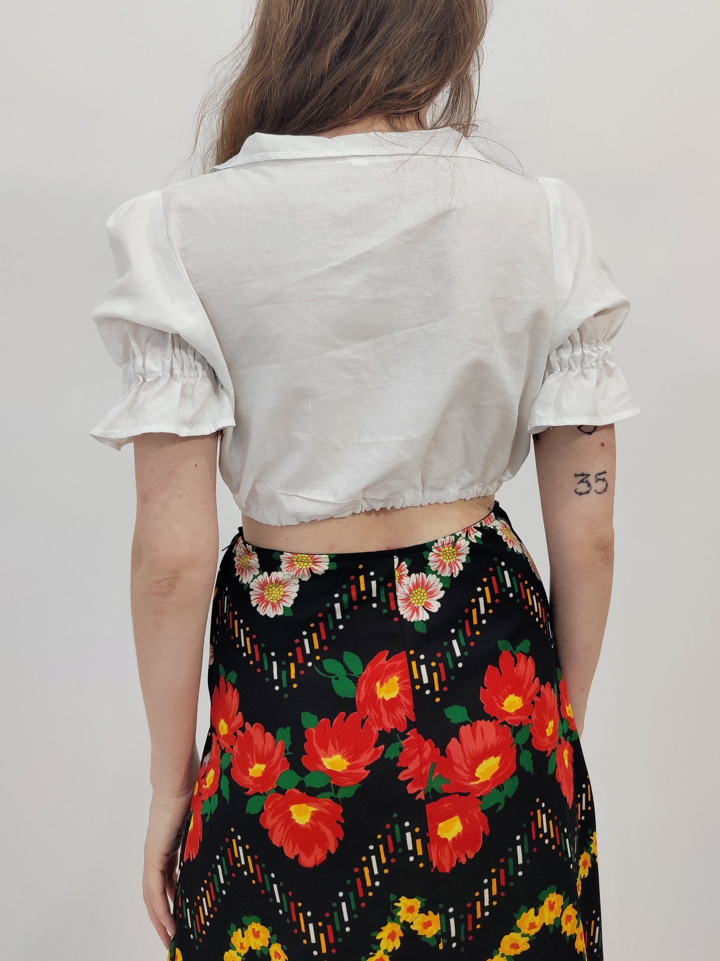 Milkmaid Vintage 100% Cotton Top