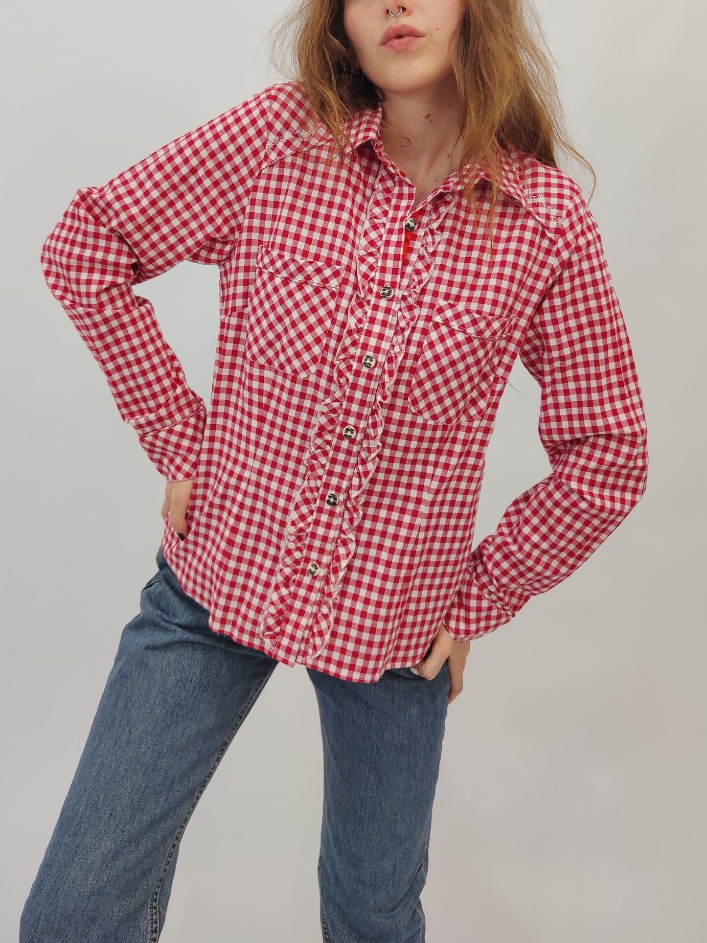 Vintage Gingham Shirt