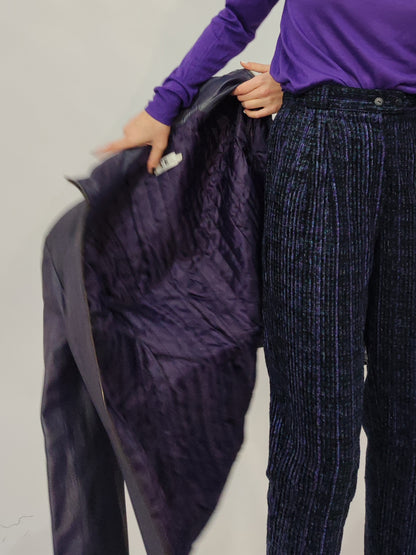 '80s West Germany Purple Velour Pants