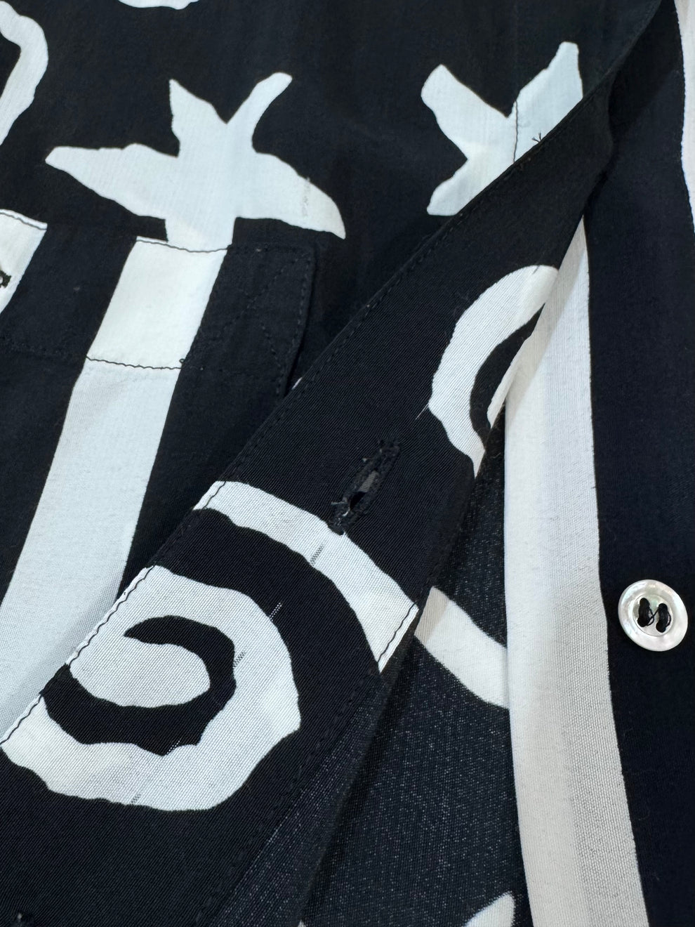 Vintage Graphic Maxi Shirt