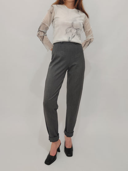 Max Mara Gray Trousers