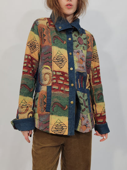 Kriss Sweden Patchwork Jacket