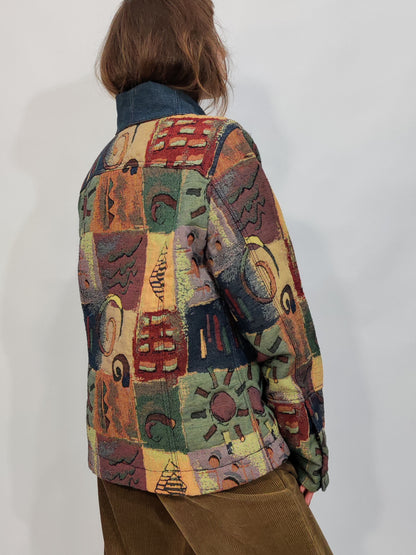 Kriss Sweden Patchwork Jacket
