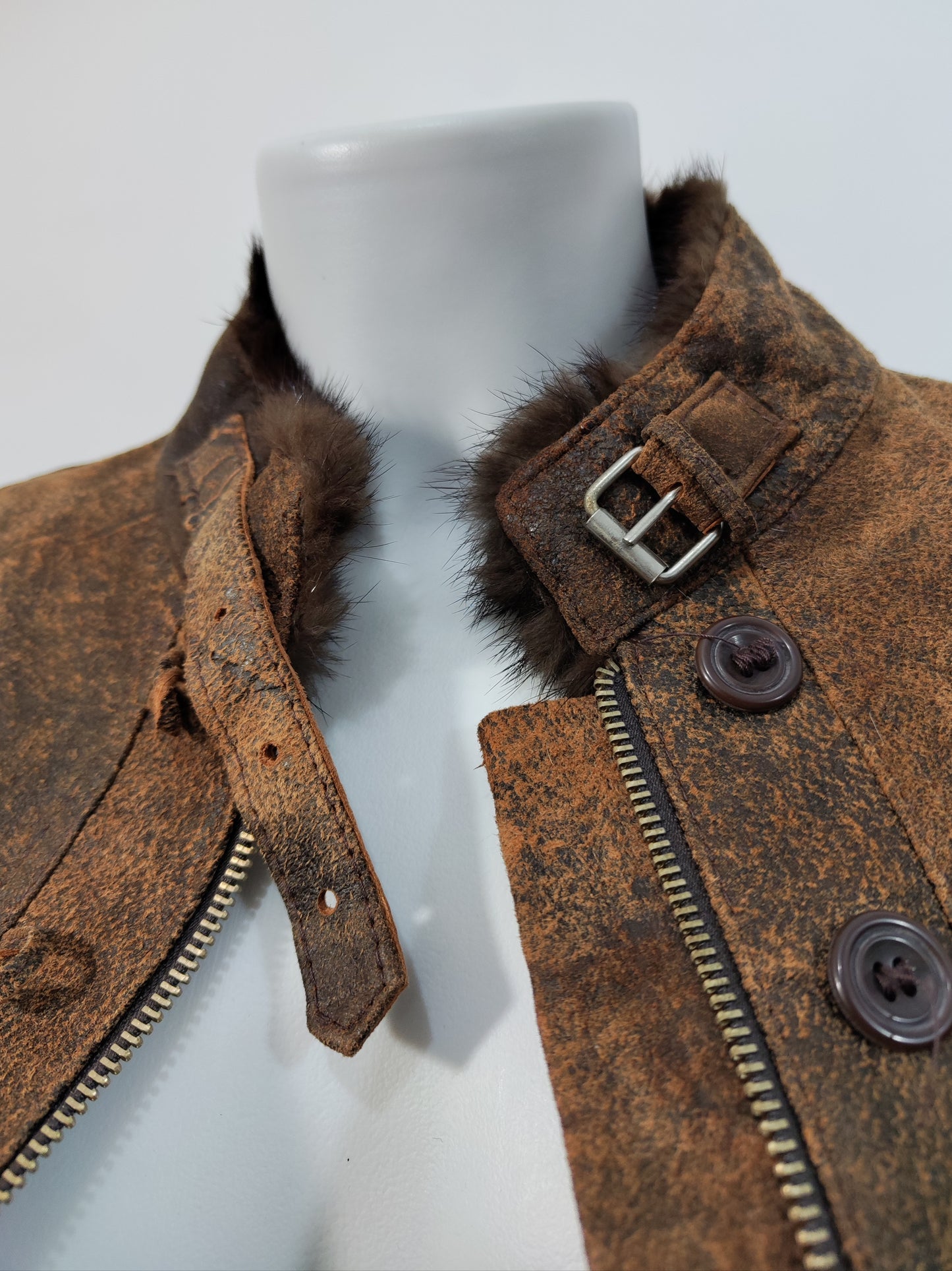 ‘90s Vintage Leather Jacket