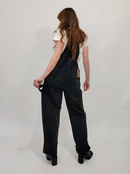 Vintage Deadstock Overalls - Size S - Dark Gray