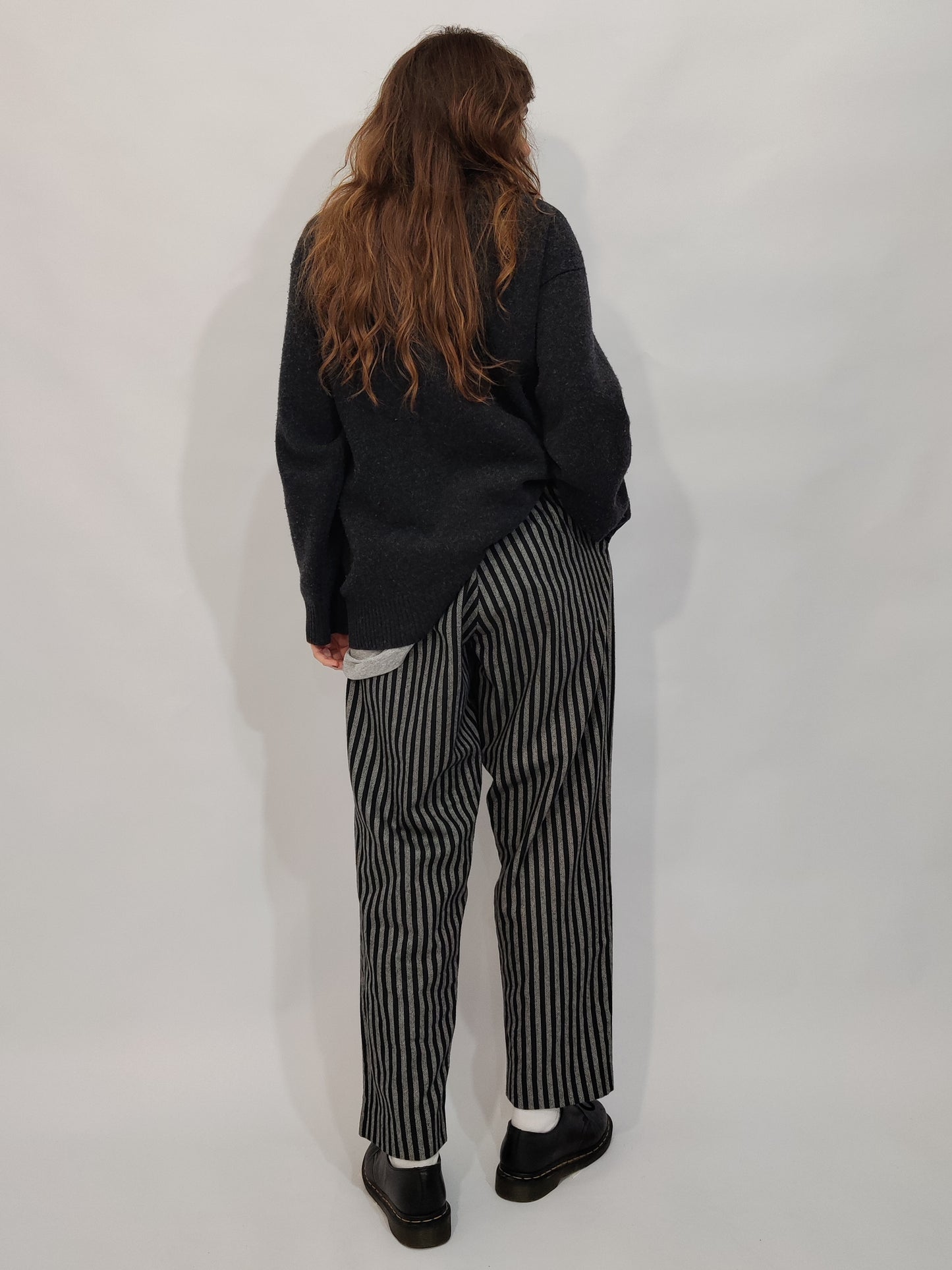 '80s Hand Crafted Wool Trousers