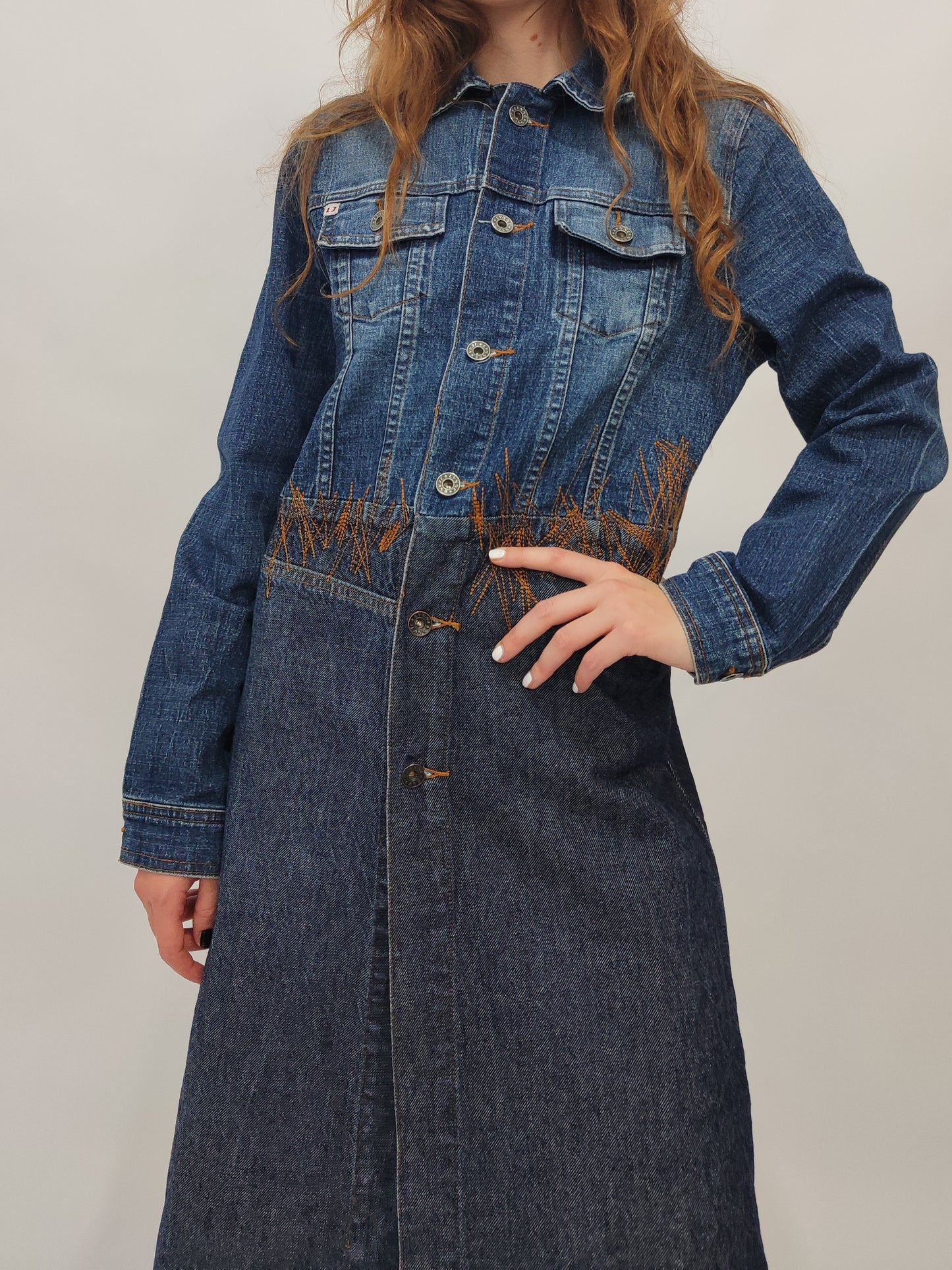 '90s Denim Jacket/Dress