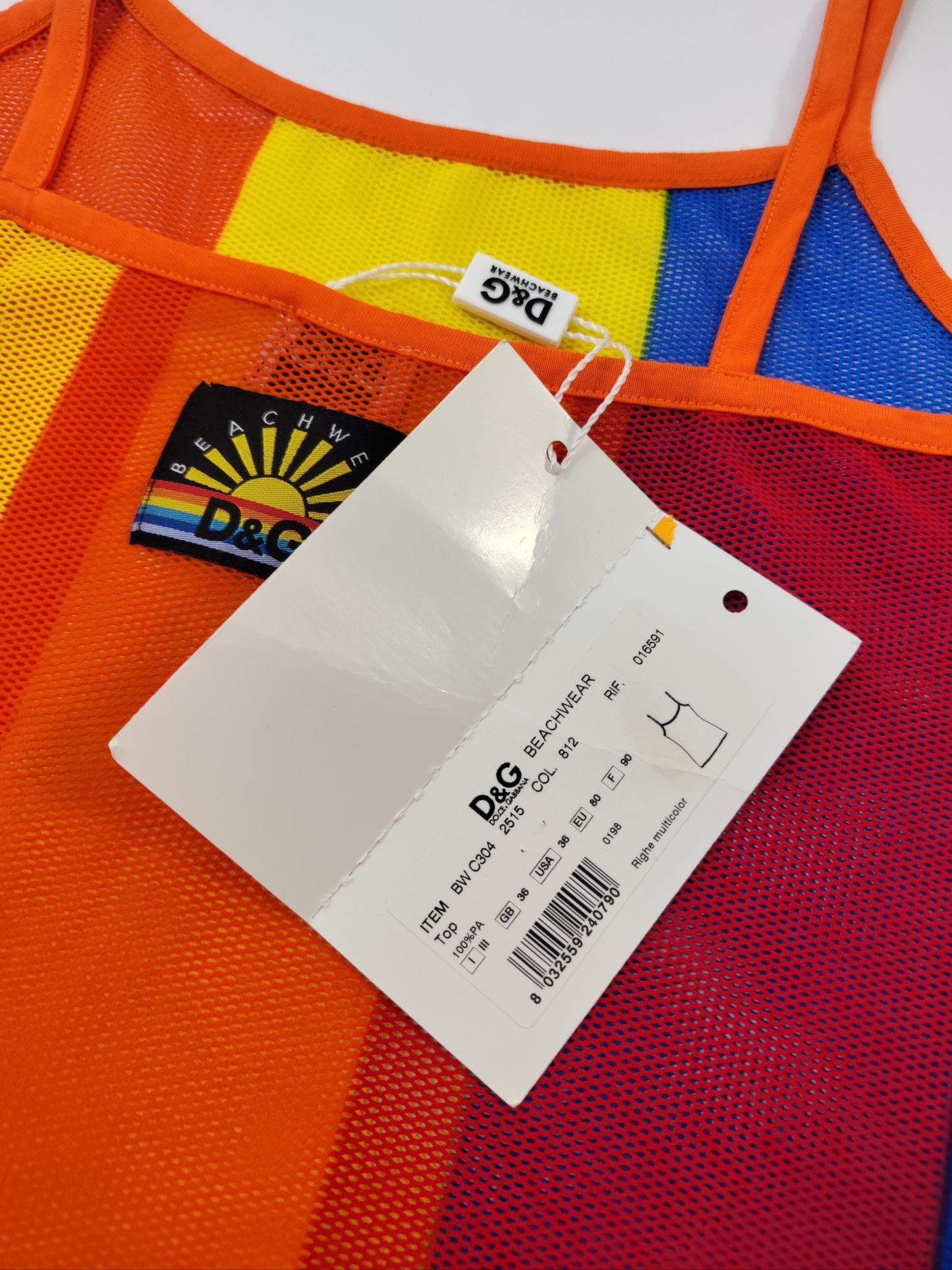 Archive - D&G Beachwear Deadstock Mesh Top