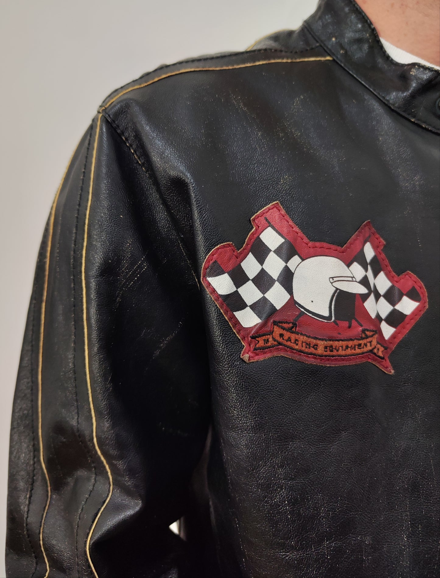 1000 Miglia Vintage Leather Jacket