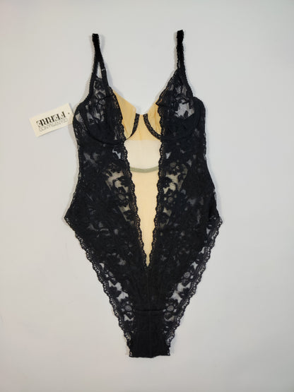 Archive - Gianfranco Ferré Lace Bodysuit - Deadstock (BLACK)