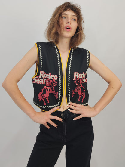 Early '80s Rodeo Star Vest