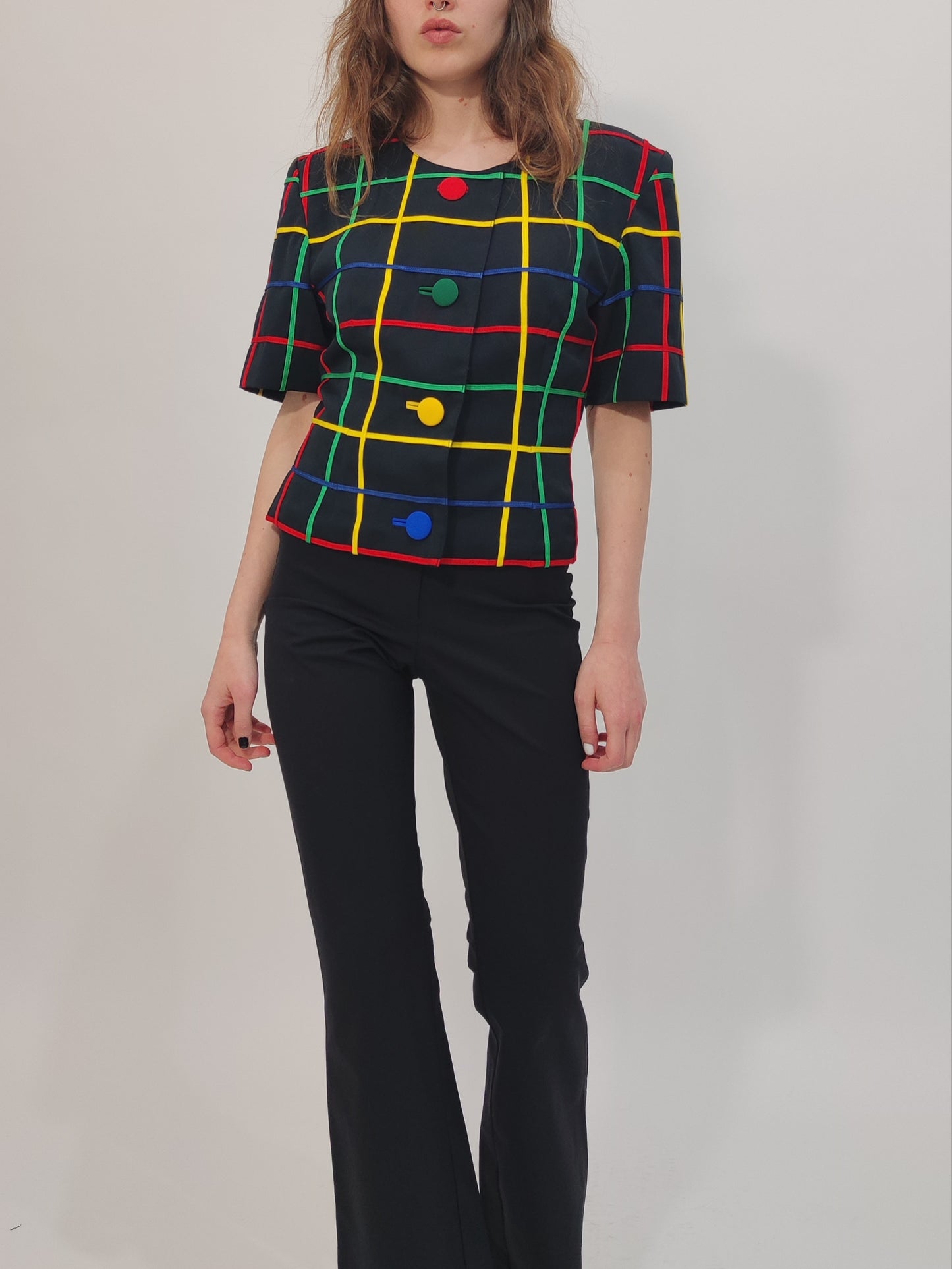 ‘80s Vintage Cropped Blazer